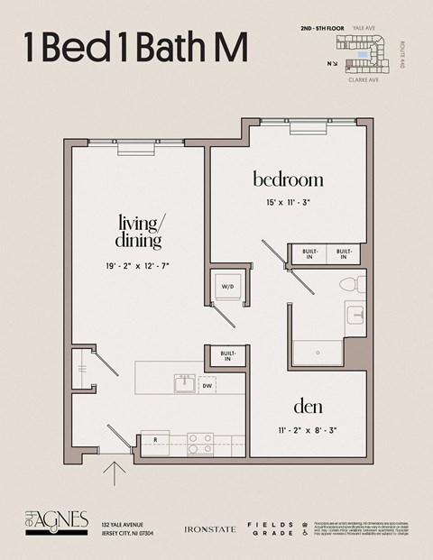 the floor plan of provence apartments